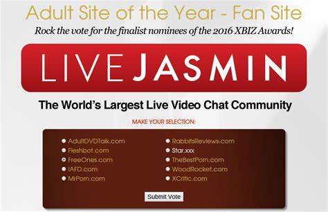 Freeones Nominated For Xbiz Fan Site Of The Year Freeones Blog