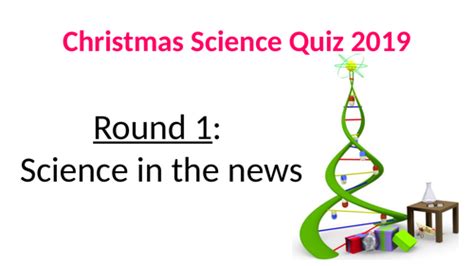 Science Christmas Quiz 2020 Teaching Resources