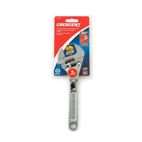 It allows you to grip 6 different types of fasteners at the convenience of ratcheting in. Adjustable Wrenches Crescent Wrench 8 in Ratcheting Flex ...