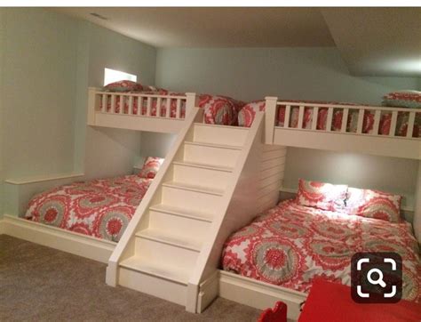 Cool Bunk Stairs And Configuration The Lower Ones Could Be 2 Singles