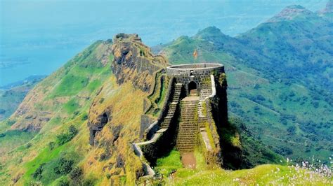 Rajgarh Fort Track Maharashtra Indien Wanderung