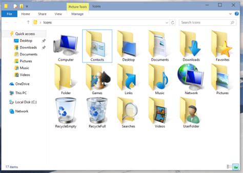 Which dll files include the icons used by windows 10? Get Windows 8 icons back in Windows 10