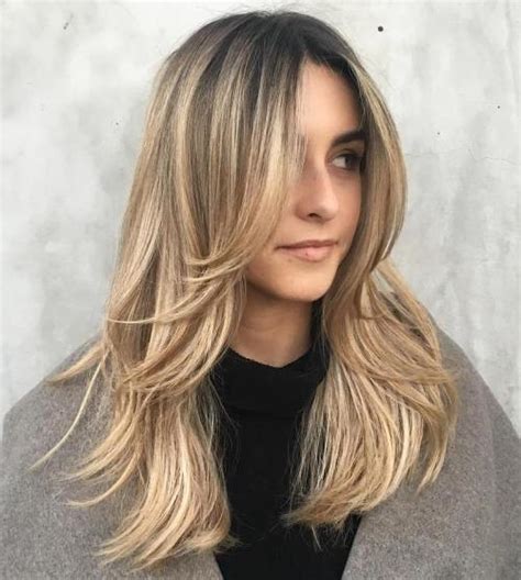 50 Cute Long Layered Haircuts With Bangs 2020