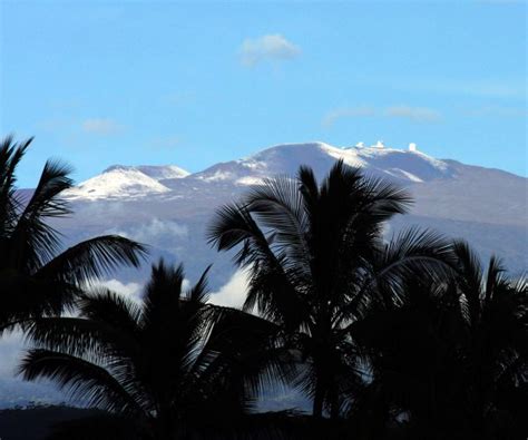 Snow In Hawaii Weekend System Could Drop 30 Inches On Mountains