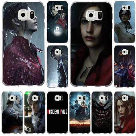Resident Evil 2 Soft Tpu Mobile Phone Cases Cute For Samsung Galaxy