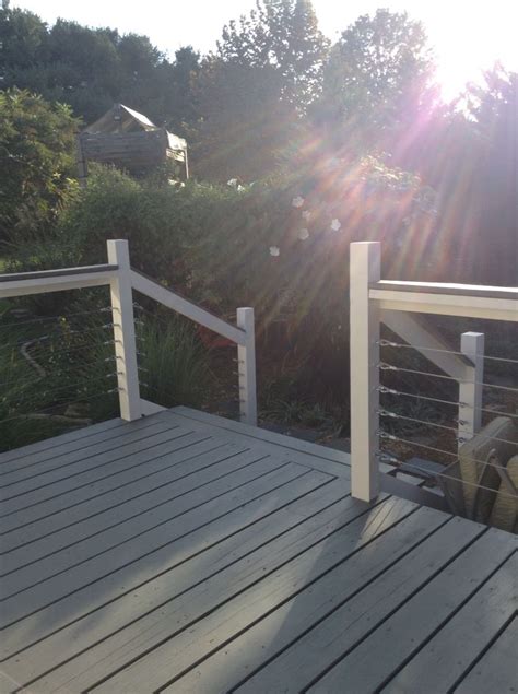 Coming from a painter who's used both, find out if one brand is better than the other. Deck makeover Cables & Sherwin Williams Flagsone solid ...