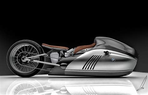 Alpha Motorcycle Concept Design Study For Bmw Tuvie