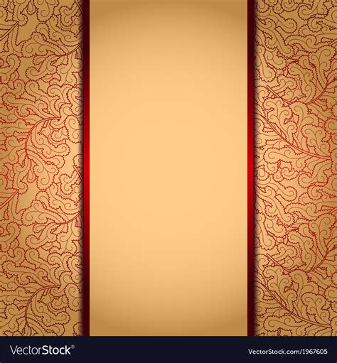 Elegant Gold Background Royalty Free Vector Image