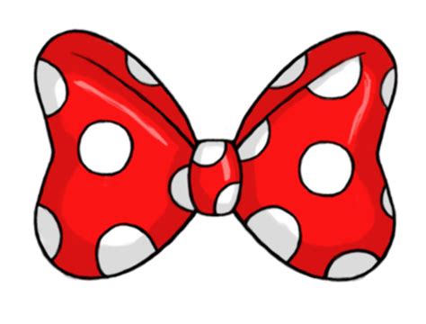 Minnie Mouse Bow Clip Art Black