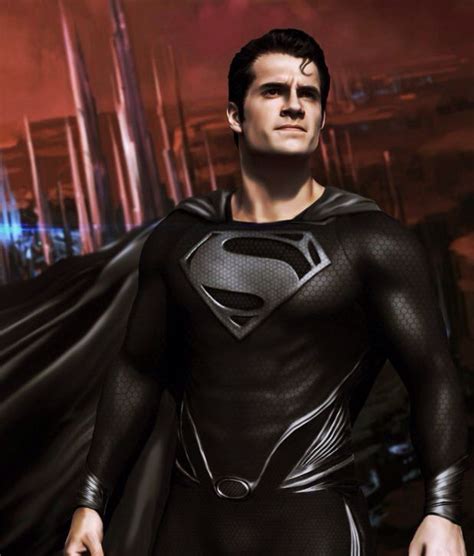 Fans are now speculating that henry must be wearing the black suit for justice league, as the film is currently filming in london, england. superman | Superman henry cavill, Superman, Superhero
