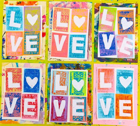 Cassie Stephens: In the Art Room: First Grade LOVE Prints!