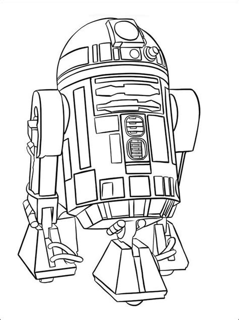 Boys and girls unambiguously will like our star coloring pages which you can download or print absolutely free of charge. Star Wars R2-D2 coloring page | Coloring pages | Star wars ...