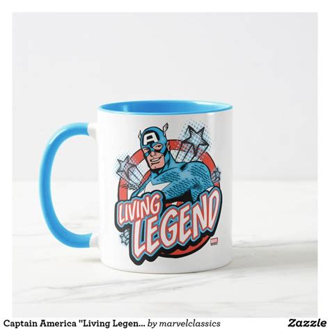 captain america living legend mug zazzle living legends captain america mugs
