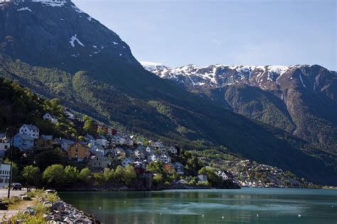 Odda Norway Very Cosy Town At The Begining Of Sørfjorden M0rus ︎