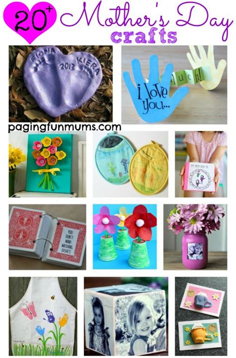 20 Mothers Day Crafts Paging Fun Mums