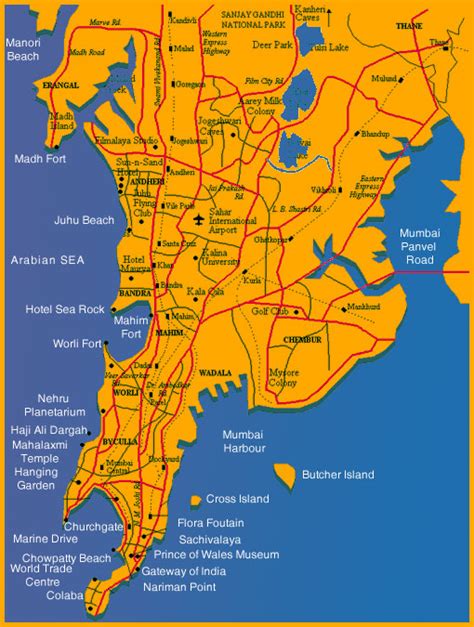 Map Of India Mumbai Zip Code Map