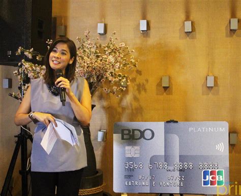 Bdo And Jcb Launch Platinum Credit Card Philippine Primer