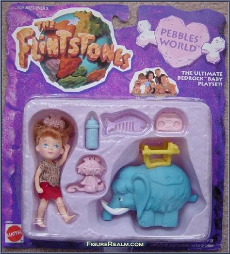 Pebbles Elephant Flintstones Pebbles World Mattel Action Figure
