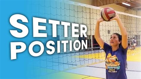 Setter Positioning For Setting The Quick The Art Of Coaching Volleyball