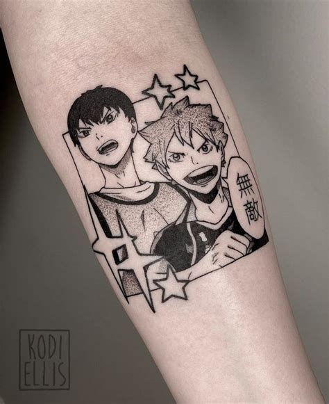 Haikyu 🏐 Tattoo By Kodiellistattoos Anime Tattoos Geek Tattoo