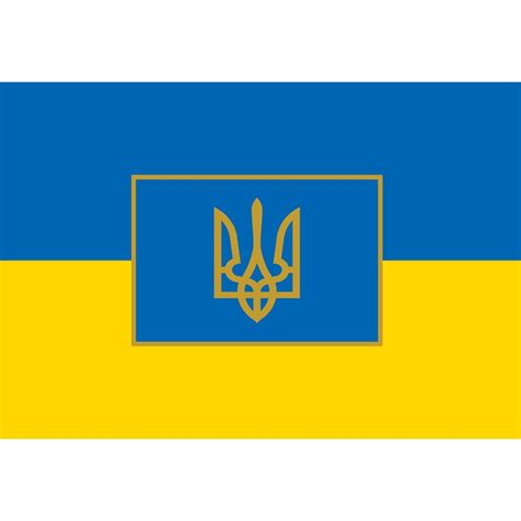Ukraine Ukrainian Flag 3 X 5ft96 X 144cm100d 100d Polyester Textile