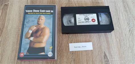 Wwf Cause Stone Cold Said So Vhs Silver Vision Wwe Wcw £6 00 Picclick Uk