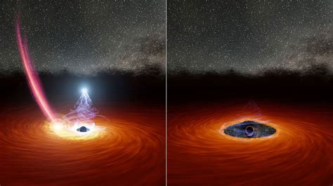 Nasa Explains What Happens When Two Black Holes Collide In Space Ibtimes