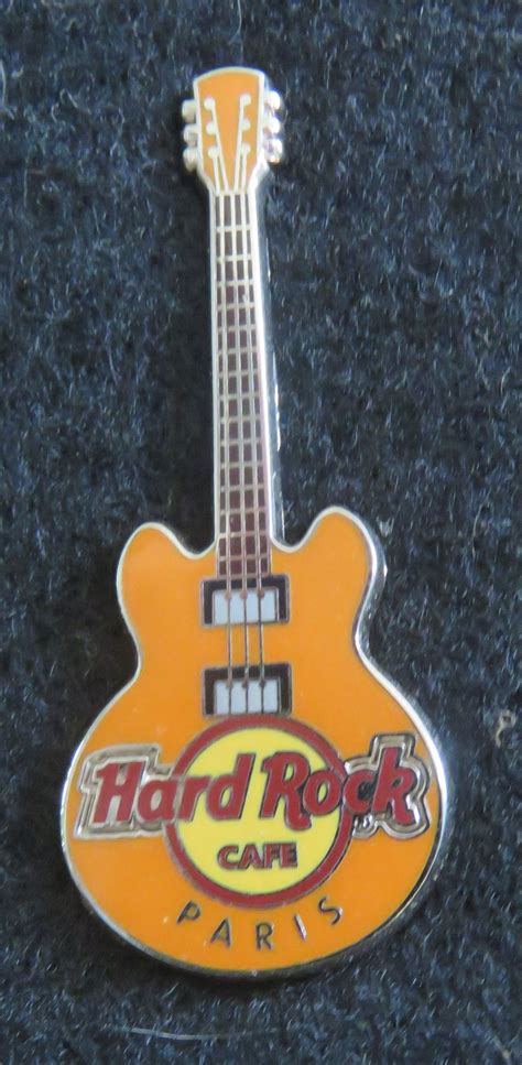 Hard Rock Cafe pin - Paris Guitar | Hard rock cafe, Hard rock, Rock guitar