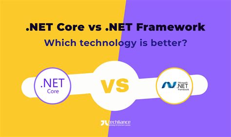 Net Core Vs Net Framework Which Technology Is Better