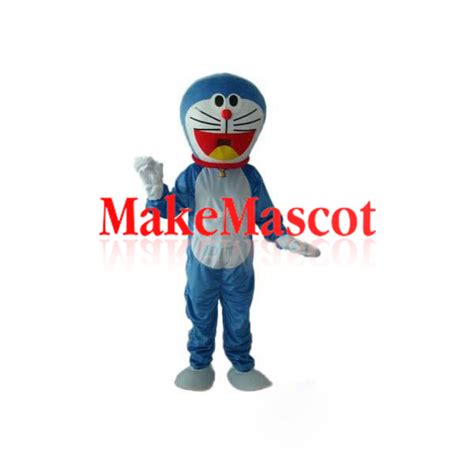 Blue Mouse Doraemon Mascot Costume Costume Costume Mouse Blue Mascot