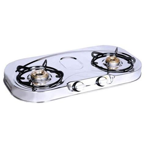 Stainless Steel Two Burner Gas Stove At Rs Two Burner Gas Stove