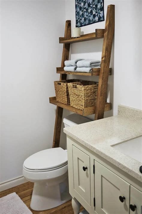 In small bathrooms, functionality should always be the main priority. 32 Best Over the Toilet Storage Ideas and Designs for 2017
