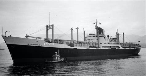 Motor Vessel Glenpark Built By Charles Connell And Company In 1956 For
