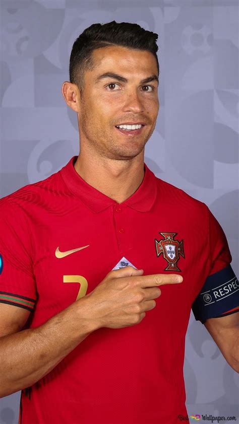 Portuguese National Football Player Cristiano Ronaldo Who Plays In The