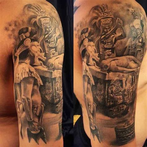 Of The Best Aztec Tattoos Tattoo Insider Aztec Tattoo Aztec