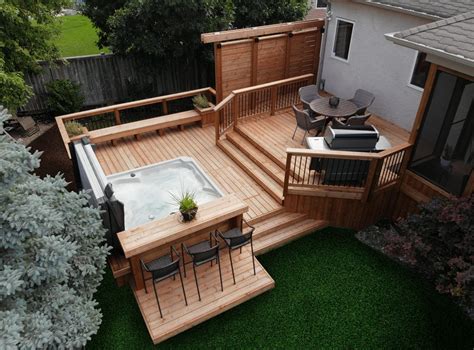 Hot Tub Deck Designs To Consider Forbes Home Hot Tub Backyard Backyard Seating Decks