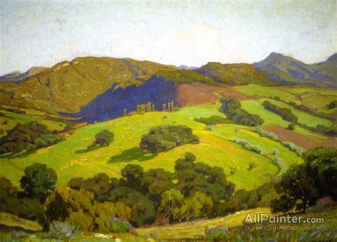 William Wendt Arcadian Hills Oil Painting Reproductions For Sale