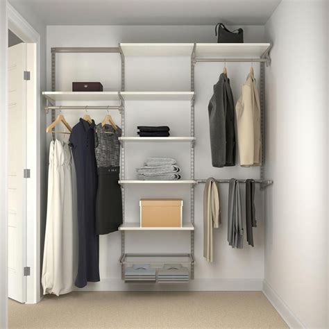 But i moved into a house where there are two windows that do not have screens. Knape & Vogt Closet Culture 16 in. D x 72 in. W x 78 in. H Steel Closet System with 7 White Oak ...