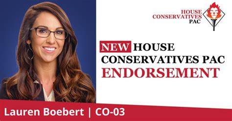 Lauren Boebert Endorsement House Conservatives Pac