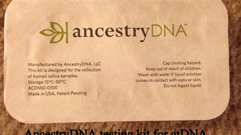 How To Prepare Your Ancestry Dna Test Kit Youtube