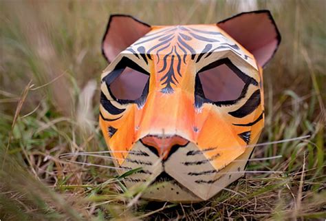 Image result for wintercroft fox mask template free mask. Downloadable 3d Masks | By Wintercroft