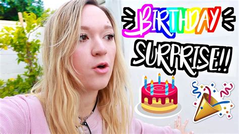 My Birthday Surprise Alishamarievlogs Youtube