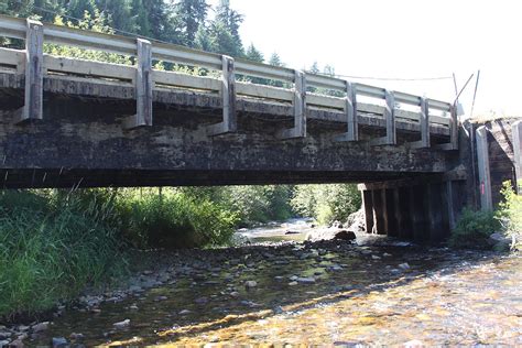 Rapid Lightning Creek Bridge Project At Crossroad Coeur Dalene Press