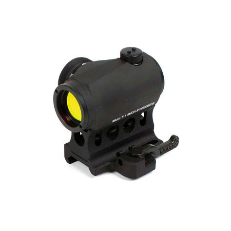 Aimpoint Micro T 1 With Arms 31 Throw Lever Mount