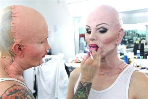 Next Level Of Drag Full Prosthetics Creating Patsy From Ab Fab In 2022 Special Effects