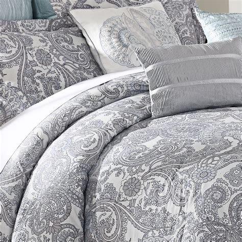 All comforters 10 piece set 100% cotton 2 piece set 3 piece set 5 piece set 6 piece set 7 piece set 8 piece set awe blue brown embroidered floral full/queen green grey jacquard king light taupe markdown microfiber neutral pattern pink purple queen red solid color twin washed. Luxe Lavender 9-piece Comforter Set gray paisley white ...
