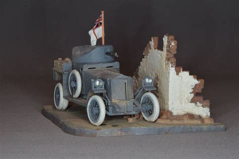Rolls Royce Armoured Car 1914 Ready For Inspection Armour