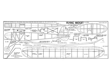 Flying Midget Plans Download Aeromodeller By Vic Smeed