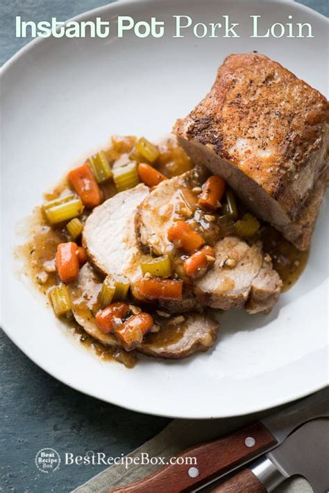The answer to that question will tell you how long to smoke the pork loin. Instant Pot Pork Roast with Vegetables and Gravy in ...