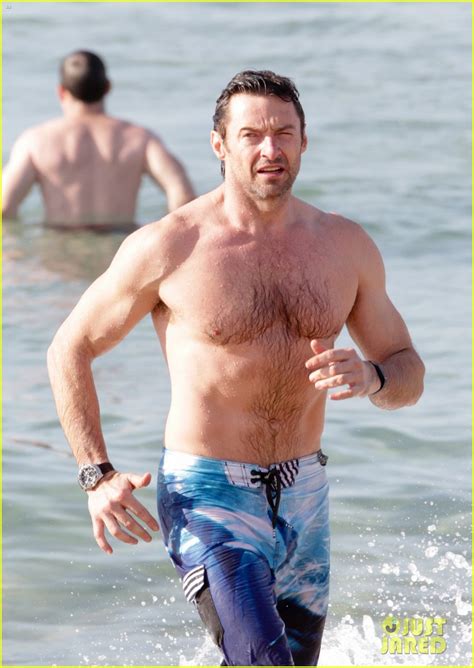 Hugh Jackman Goes Sexy Shirtless After Pan Casting News Photo Hugh Jackman